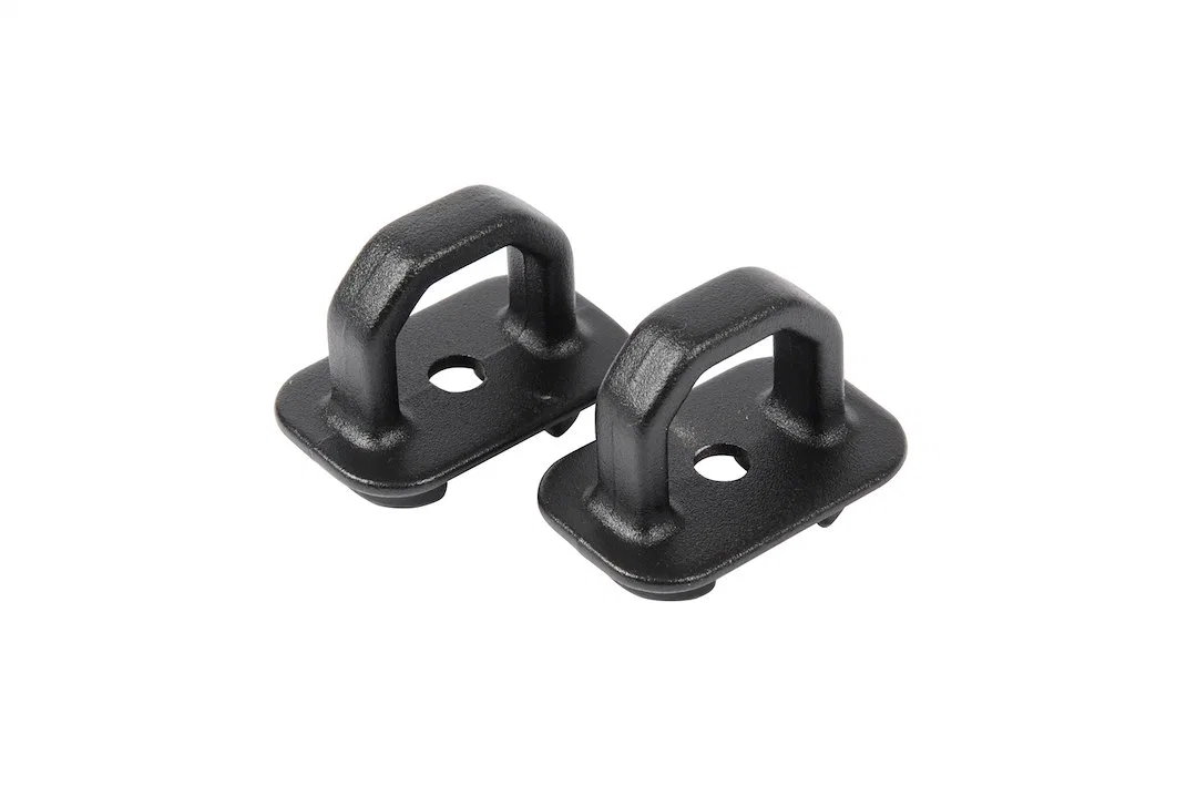 DZ97903 – DEE ZEE Tie Down Anchor, Inside Truck Bed Mount Black Aluminum 2 Piece